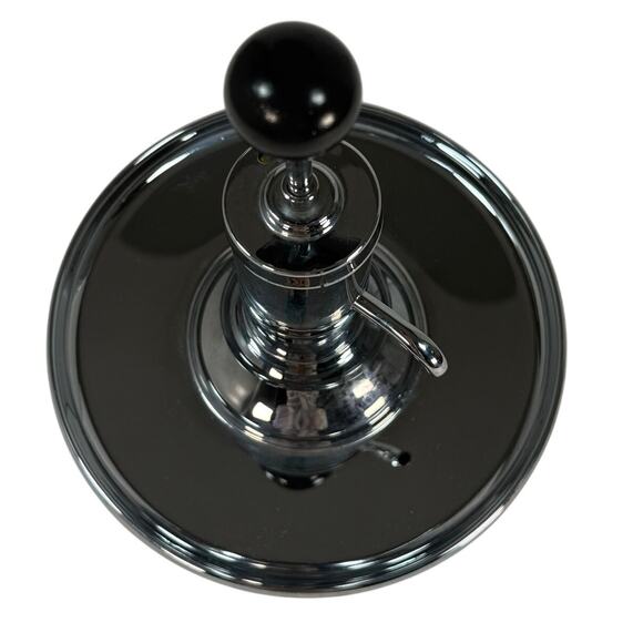 Vintage Park Sherman Glass & Chrome Pump Liquor Dispenser Mid Century Barware - Picture 6 of 7